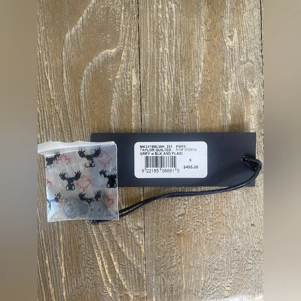 Men’s “Taylor Quilted” Moose Knuckles Winter Jacket Size Small - Picture 10 of 10